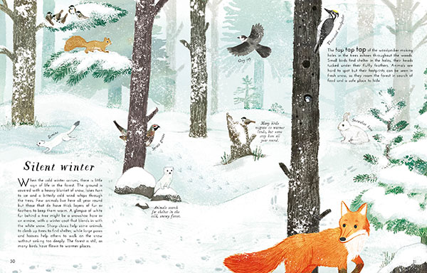 Into the Forest inside spread